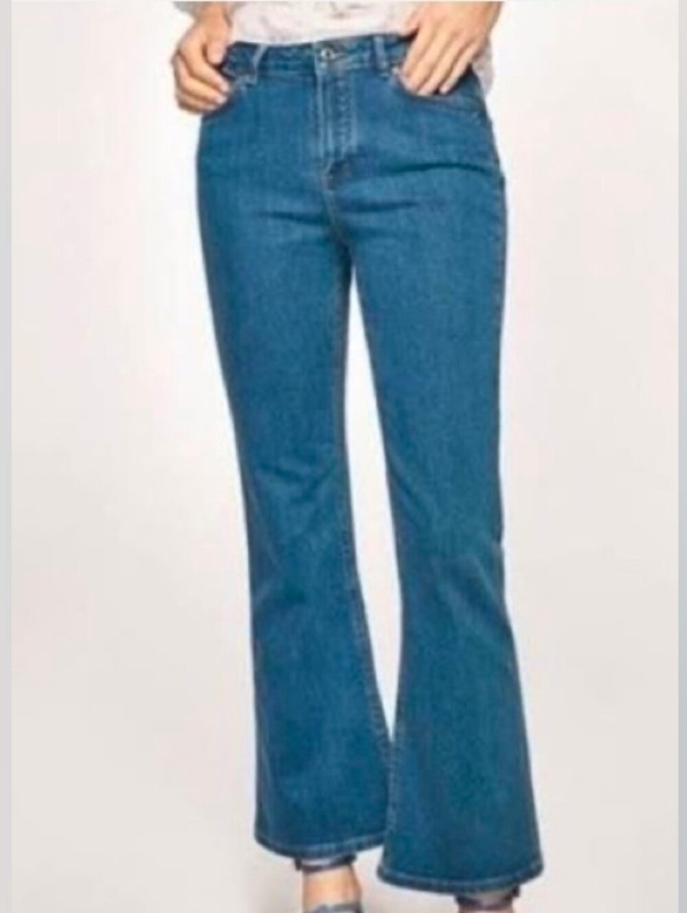 Massimo Dutti High Rise Bootcut Ankle Jeans Size US8 NWT
